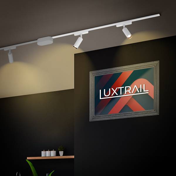 LED Schienensystem Luxtrail Erweiterung - Weiß