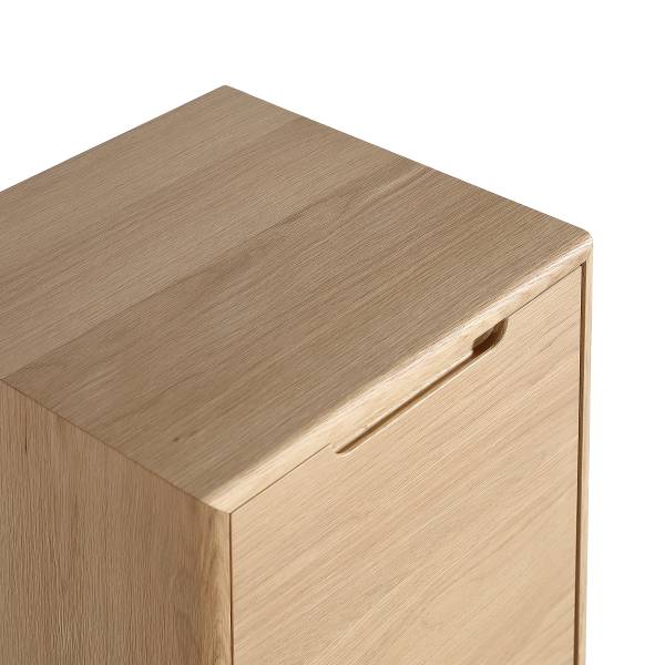 Hänge-Waschtisch JEKKI 45 cm - Eiche teilmassiv