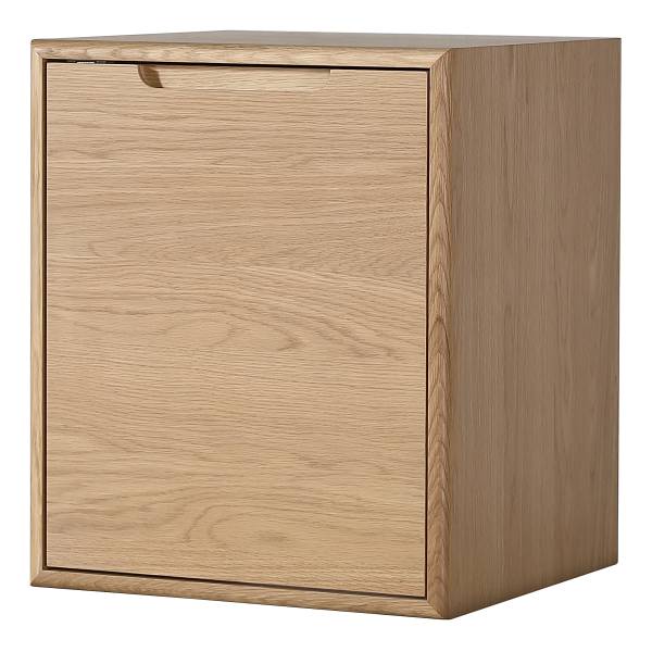 Hänge-Waschtisch JEKKI 45 cm - Eiche teilmassiv