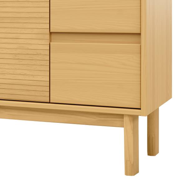 Waschbeckenunterschrank STADY - Pinie massiv - Pinie Natur