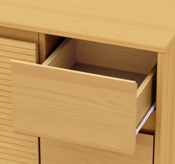 Waschbeckenunterschrank STADY - Pinie massiv - Pinie Natur