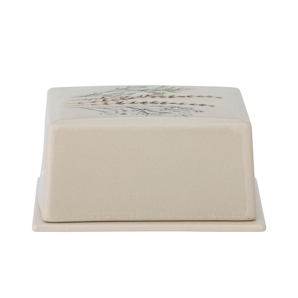 Butterdose Bea - Steingut - Natur
