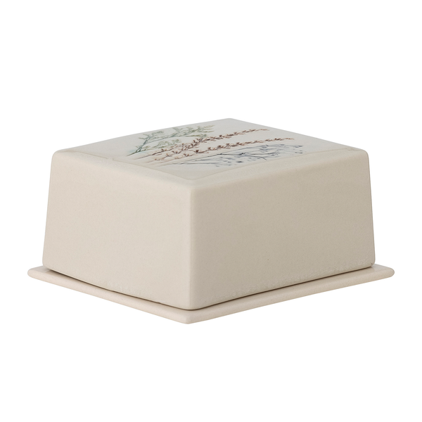 Butterdose Bea - Steingut - Natur