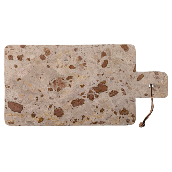 Schneidebrett Nukaka - Marmor - Braun / Beige