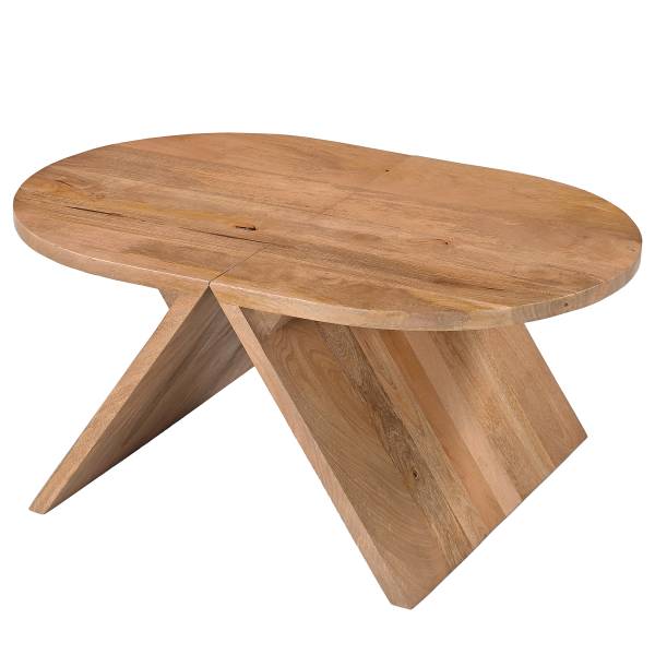Massiver Couchtisch Babio - Mango