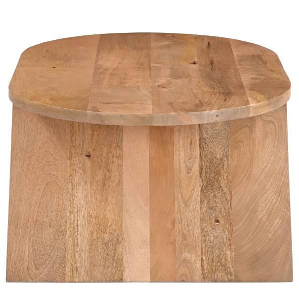 Massiver Couchtisch Babio - Mango