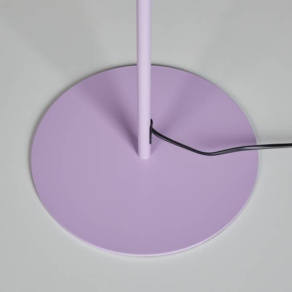 Stehleuchte TOPEE - Eisen - 1 flammig - Lila - Violett