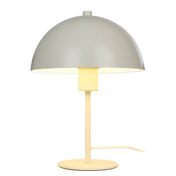 Tischlampe TOPEE - Eisen - 1 flammig - Weiß - Weiß