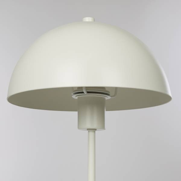 Tischlampe TOPEE - Eisen - 1 flammig - Weiß - Weiß