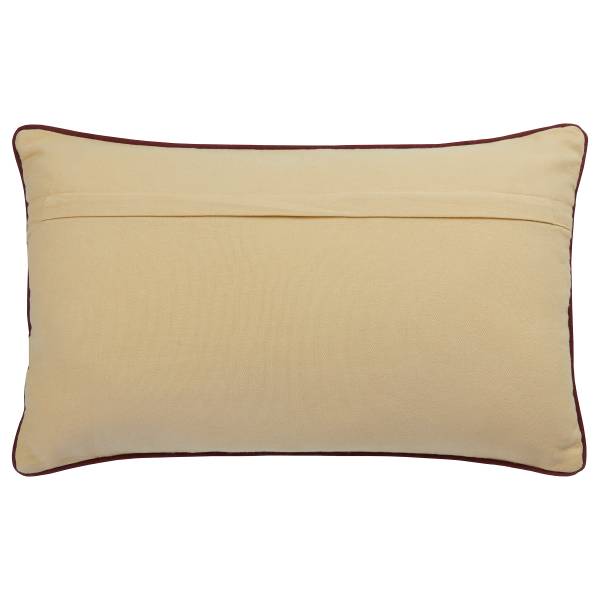 Kissen BOHEMIAN - Baumwolle / Polyester - Pastellgelb