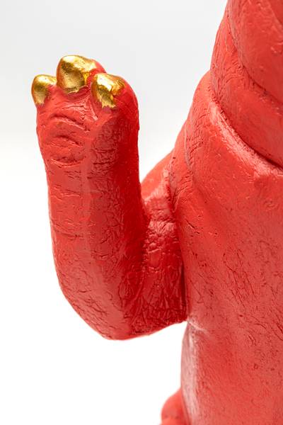 Buchstütze Hippo Pink 2er-Set - Pink - Polyresin - 19 x 26 x 14 cm