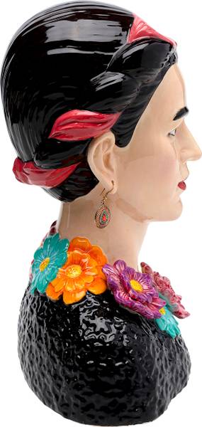 Dekovase Muse Flowers - Multicolor - Steingut - 29 x 34 x 19 cm