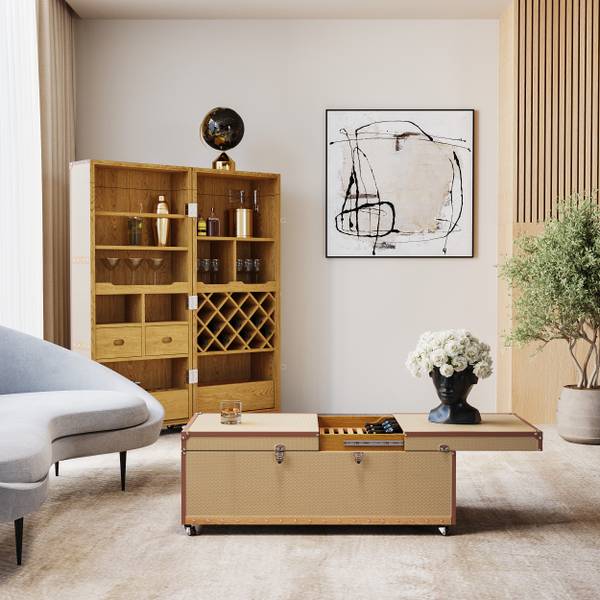 Leinwandbild Dust Typ A - Grau - Baumwollstoff - 100 x 100 x 2.8 cm