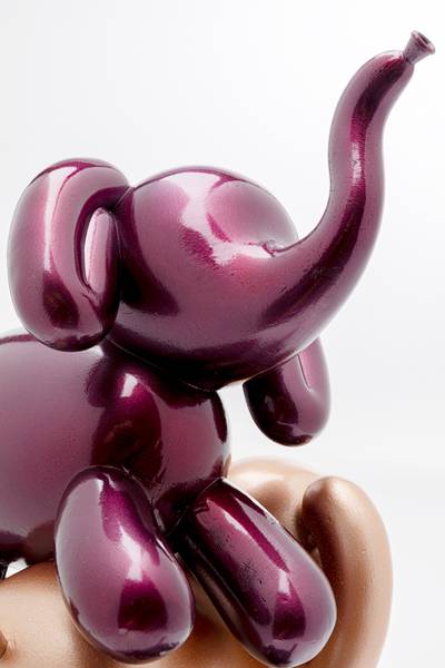Dekofigur Elephant Stack - Multicolor - Polyresin - 22 x 32 x 18 cm