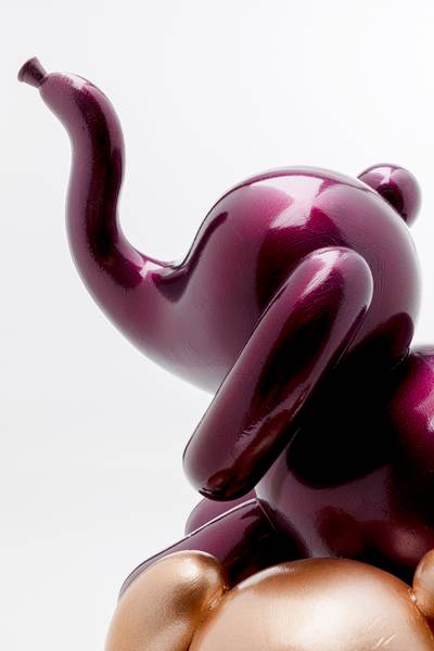 Dekofigur Elephant Stack - Multicolor - Polyresin - 22 x 32 x 18 cm