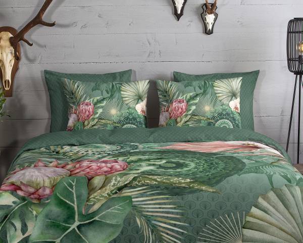 Bettwäsche Mazhuke - 200 x 200/220 cm + 2 Kissen 70 x 60 cm