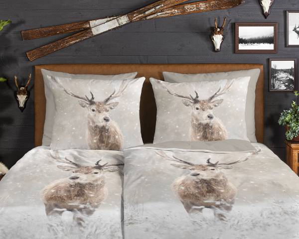 Bettwäsche Teimane - 135 x 200 cm + Kissen 80 x 80 cm