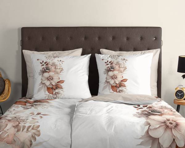 Bettwäsche Mbougou - 200 x 200 cm + 2 Kissen 80 x 80 cm