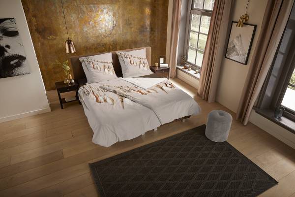 Bettwäsche Lutaaya - 135 x 200 cm + Kissen 80 x 80 cm