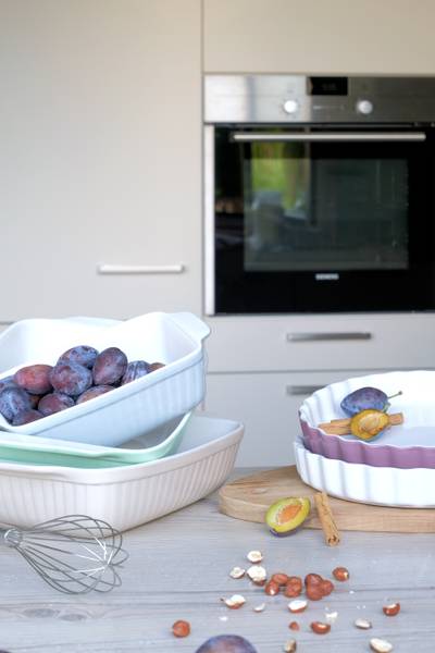 Auflaufform Kitchen  Time Typ B - Keramik - Grau