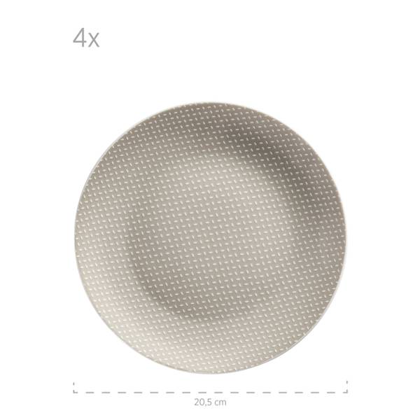Kombiservice Kitchen Time 16-teilig - Porzellan - Beige