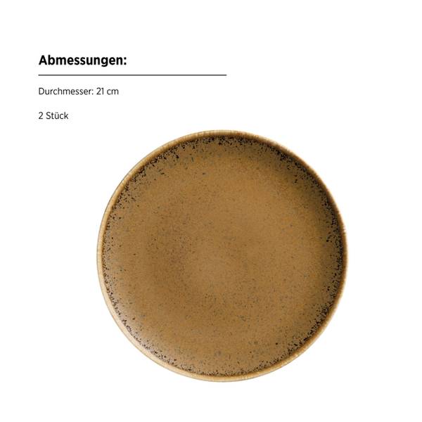 Kombiservice Grumpy 8-teilig - Porzellan - Beige