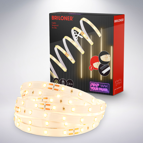 LED Ergänzungsset Pimp your Panel Typ A - Weiß - Polypropylen - 1 x 0.5 x 263 cm
