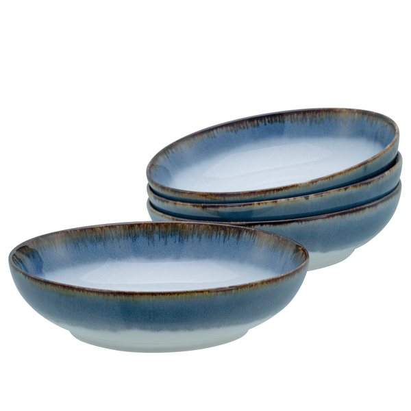 Schalen Cascade 4er-Set Typ B - Blau