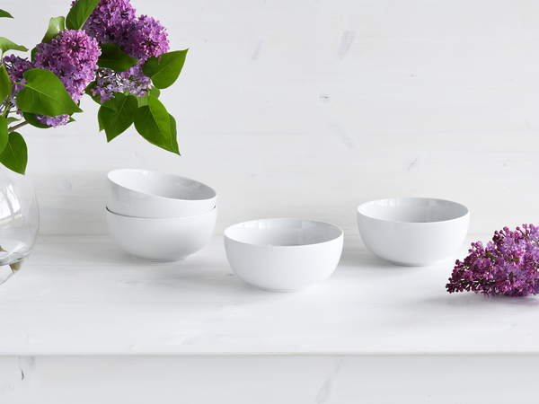 Schalen Allround Buddha Bowl 4er-Set - Weiß - Porzellan - 19 x 20 x 20 cm