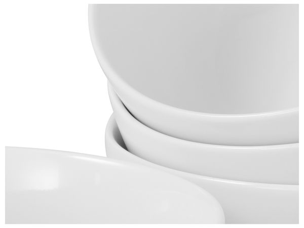 Schalen Allround Buddha Bowl 4er-Set - Weiß - Porzellan - 19 x 20 x 20 cm