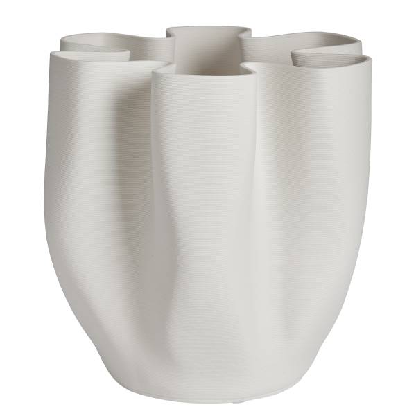 Vase VISION 3D - Porzellan - Weiß