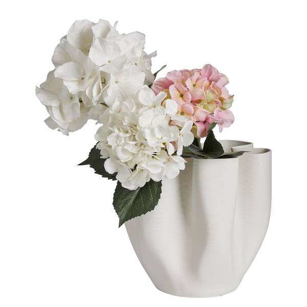 Vase VISION 3D - Porzellan - Weiß