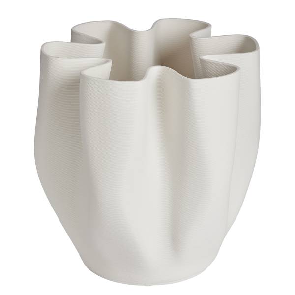 Vase VISION 3D - Porzellan - Weiß
