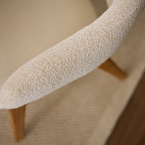 Armlehnenstuhl SEUTER - Creme