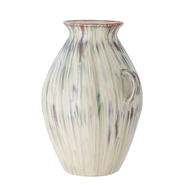 Vase Sanella - Grün - Keramik - 36 x 29 x 29 cm