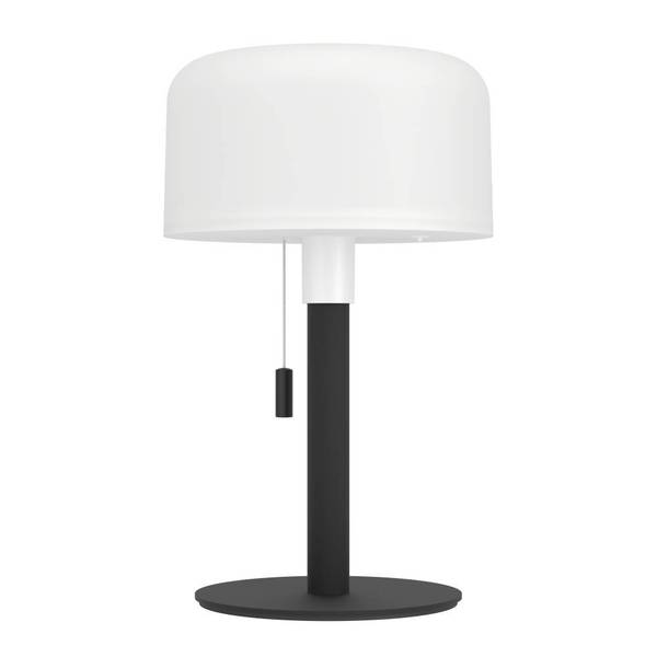 LED-Tischleuchte Montapalma Typ A - Stahl / Kunststoff - Schwarz / Weiß - 1-flammig