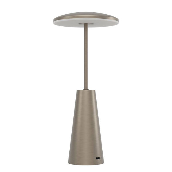 LED-Tischleuchte Piccola - Stahl / Kunststoff - 1-flammig - Bronze