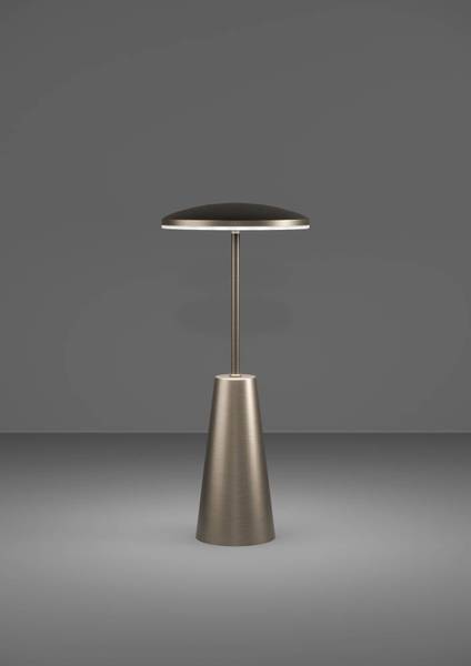 LED-Tischleuchte Piccola - Stahl / Kunststoff - 1-flammig - Bronze