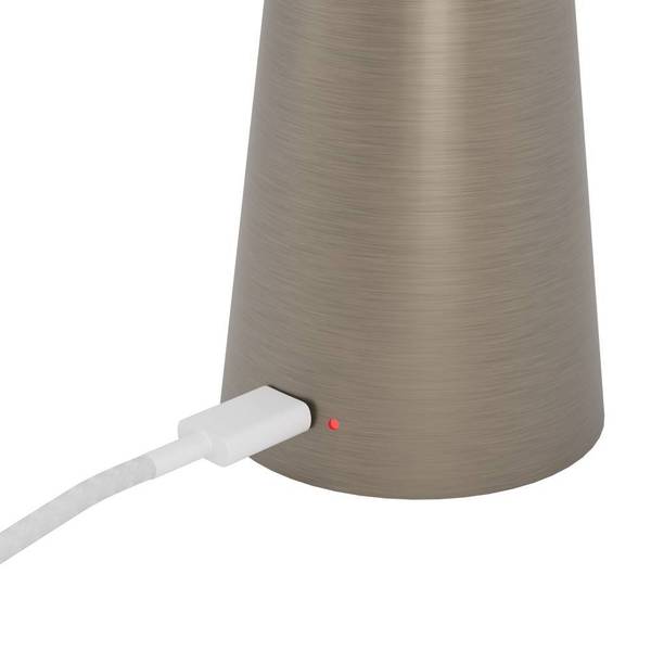 LED-Tischleuchte Piccola - Stahl / Kunststoff - 1-flammig - Bronze