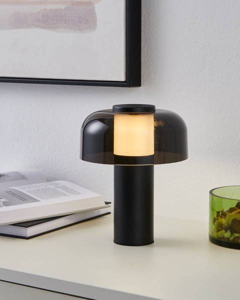 LED-Tischleuchte Ponente - Stahl / Kunststoff - 1-flammig - Schwarz