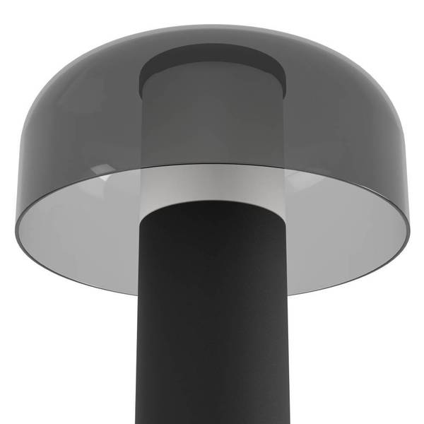 LED-Tischleuchte Ponente - Stahl / Kunststoff - 1-flammig - Schwarz