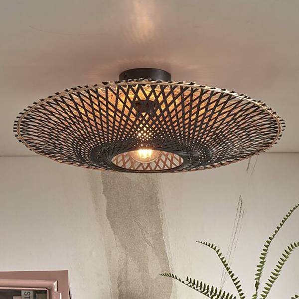 Deckenleuchte Kalimantan Typ A - Multicolor - Eisen - 60 x 15 x 60 cm