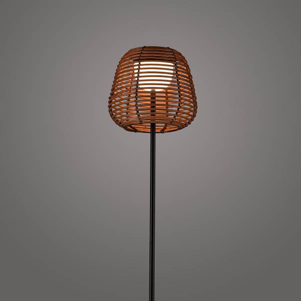 LED-Stehleuchte Askia - Eisen - 1-flammig