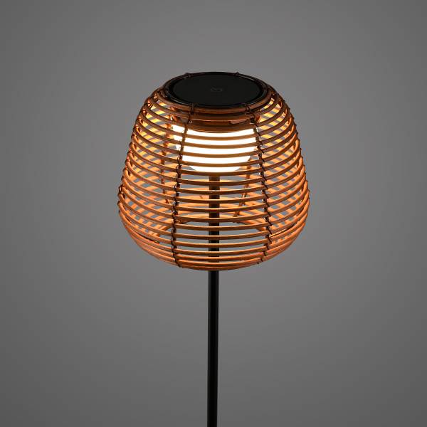 LED-Stehleuchte Askia - Eisen - 1-flammig