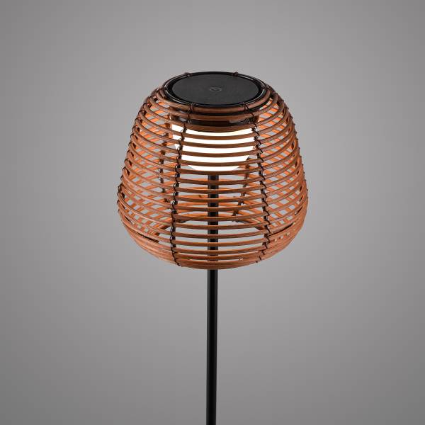 LED-Stehleuchte Askia - Eisen - 1-flammig