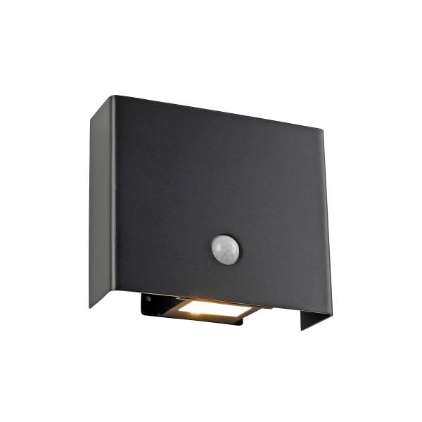 LED-Wandleuchte Amin - Aluminium - 2-flammig