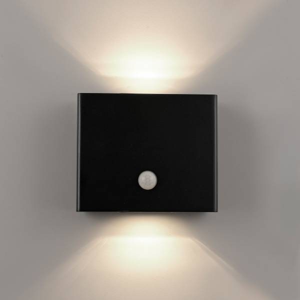 LED-Wandleuchte Amin - Aluminium - 2-flammig
