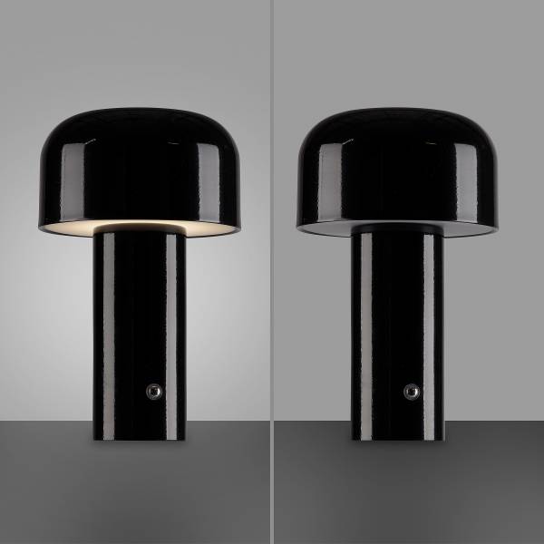 LED-Tischleuchte Agnes - Eisen - 1-flammig - Schwarz