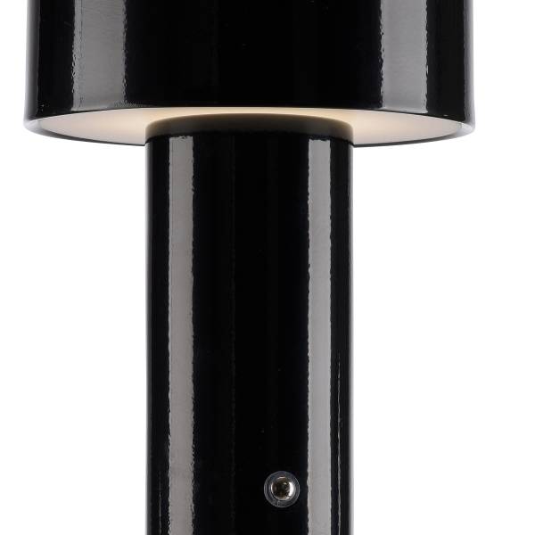 LED-Tischleuchte Agnes - Eisen - 1-flammig - Schwarz