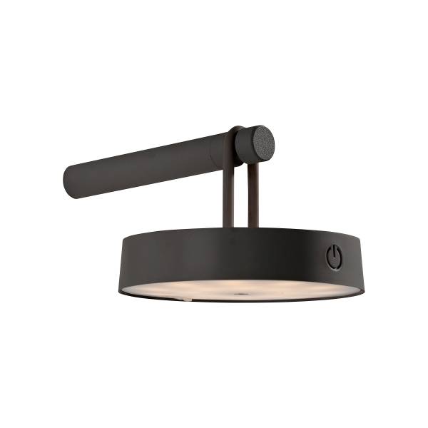LED-Wandleuchte Arma - Eisen - 1-flammig - Schwarz